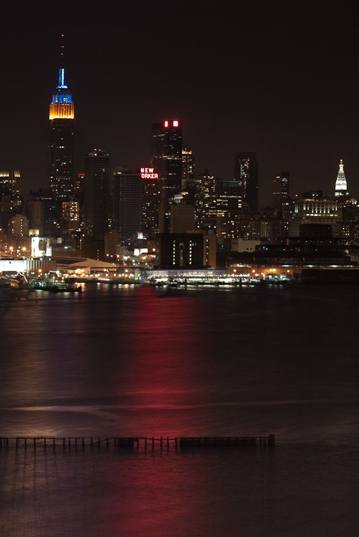 New York City Skyline November 21 2009